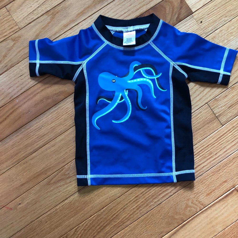 Gymboree swim rash guard- 6-12 months